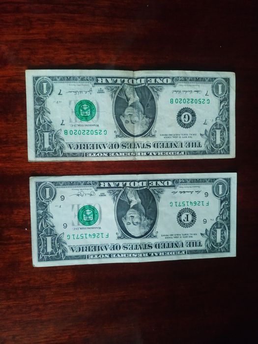 Купюра 2 доллара США.