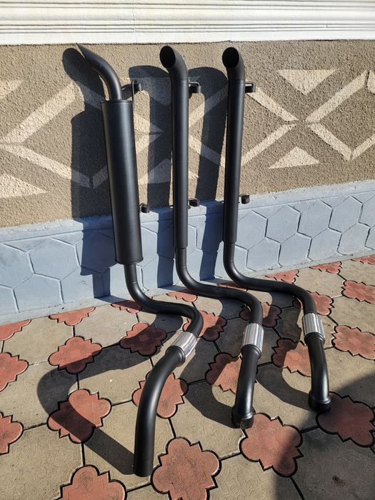 Вихлопна для МТЗ   Глушник МТЗ. Глушитель МТЗ.