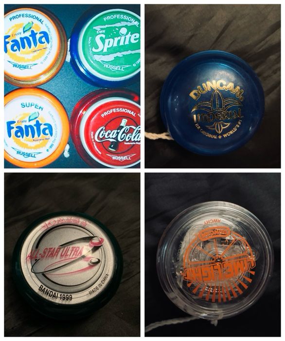 Коллекционные Игрушки Yo Yo ( Йо Йо ) Coca Cola,Fanta Оригинал 79-90-е