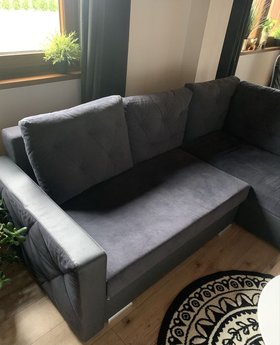 Sofa narożna używana w dobrym stanie
