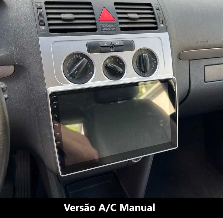 (NOVO) Rádio • 2DIN 10.1" • VW Touran • Android • [4+64GB] • Wifi GPS