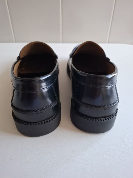 Sapatos mocassin pretos, 41