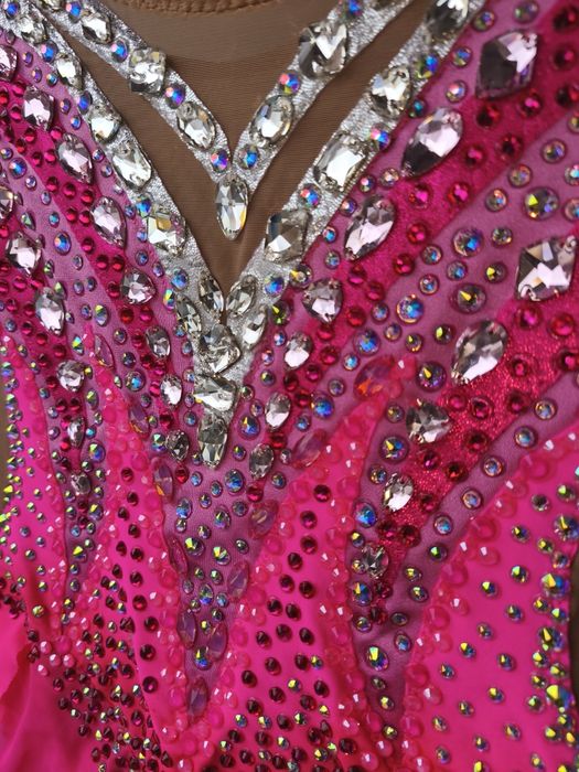 Купальник для виступів з хухожньої гімнастики 98-115