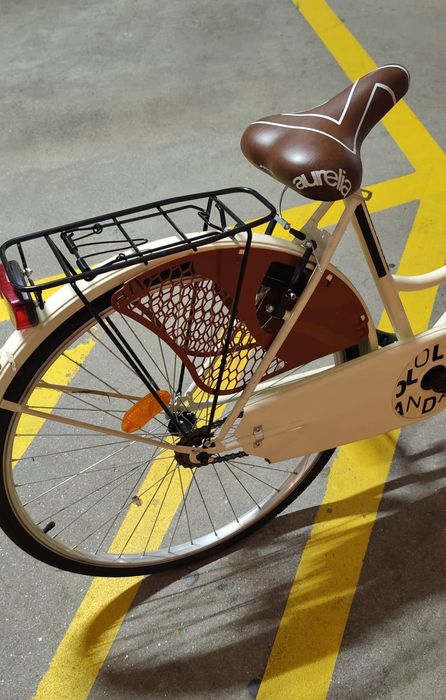 Bicicleta Aurelia Civico 286 vintage – creme – pouco uso