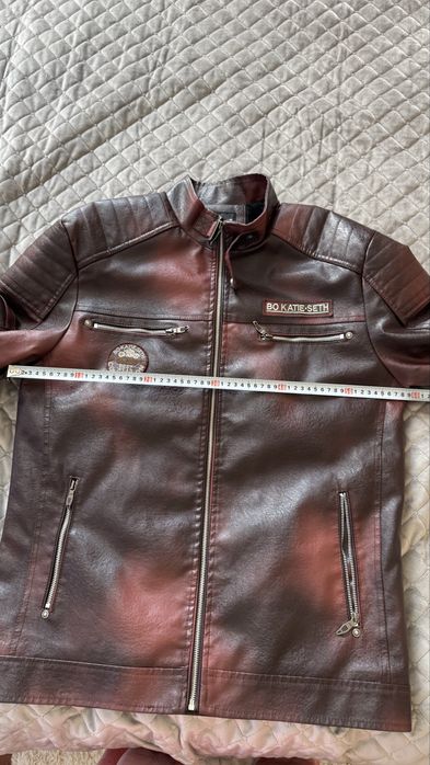 Мотокуртка байкерська, L-XL