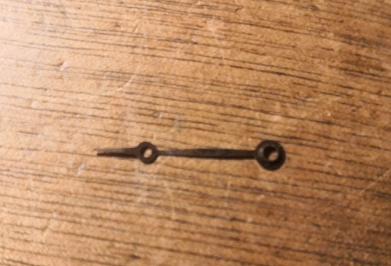 Stalowe wskazówki do zegarków kieszonkowych