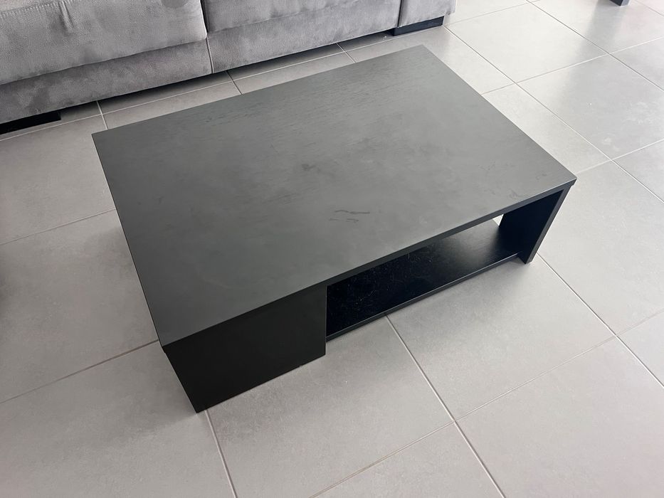 Mesa de Centro – Estilo Moderno (Cor Preta)