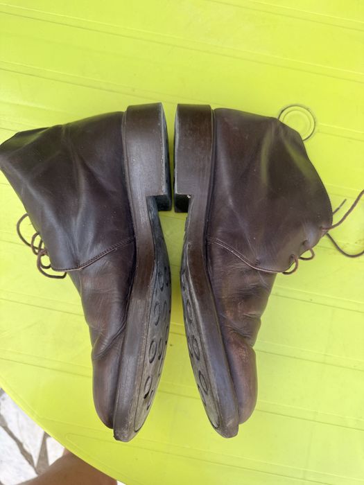 Botas / Botins Camper "The Original's Club" em Pele Castanha – Tamanho 45
