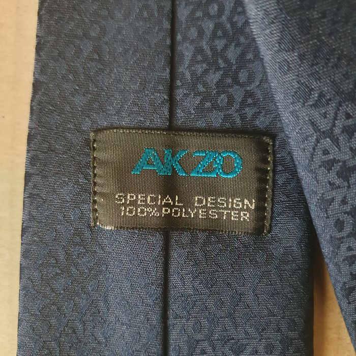 Krawat męski Akzo nowy poliester(k-1) OK
