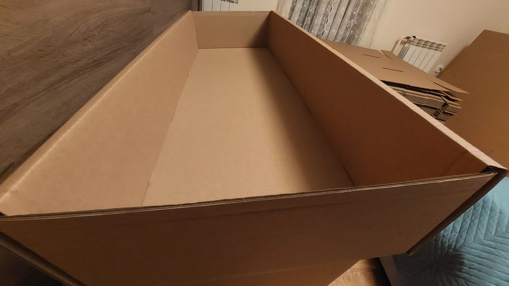 Mocne opakowania, pudła. Transport | Piszczałki | Organy.
