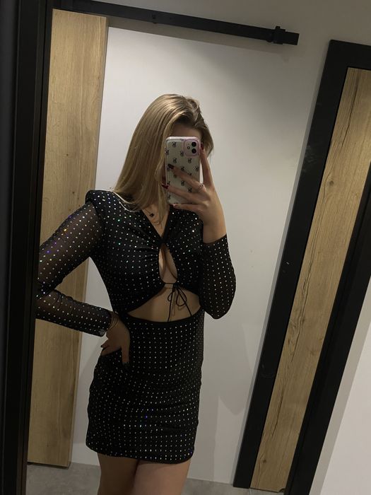 Sukienka | mozliwość regulacji dlugości | elastyczny materiał