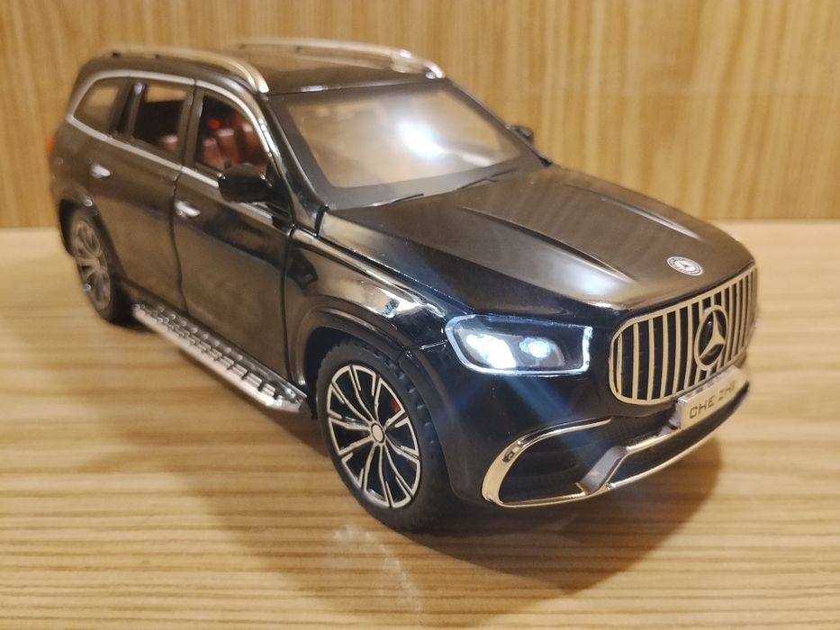 1:24 модель MB AMG GLS 63 Автоэксперт металл свет  звук, инерция 4 дв