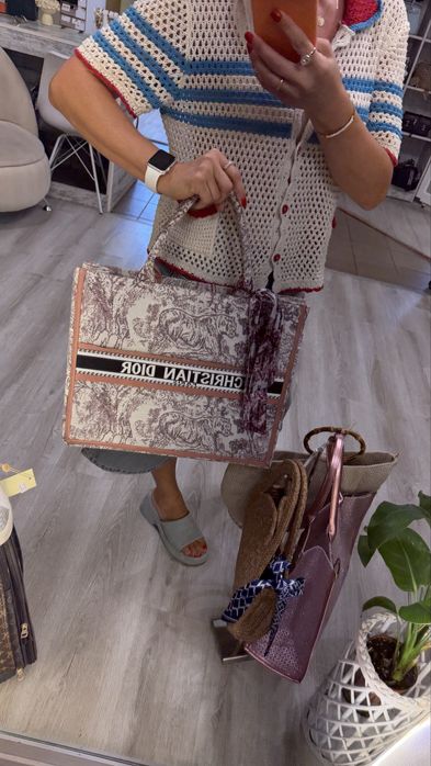 Сумка плетена пляжна соломяна ysl