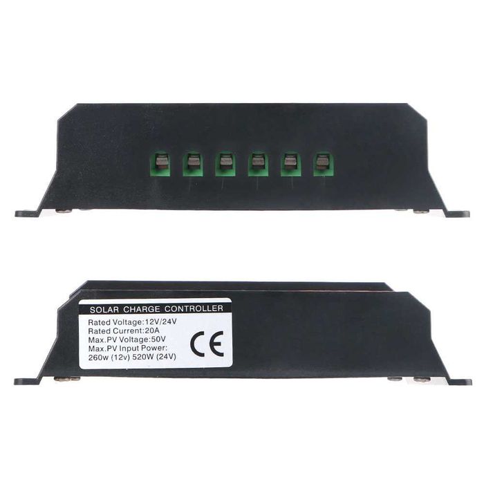Controlador solar 12v 24v 50amp 10amp
