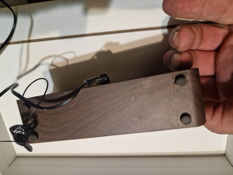 Zegar  cyfrowy radio budzik