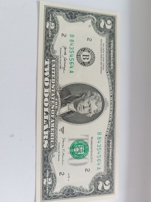 2 Dolary BANKNOT 2 sztuki 2017