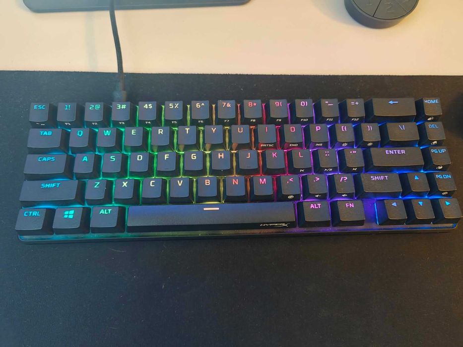 Klawiatura mechaniczna przewodowa RGB HyperX Alloy Origins 65