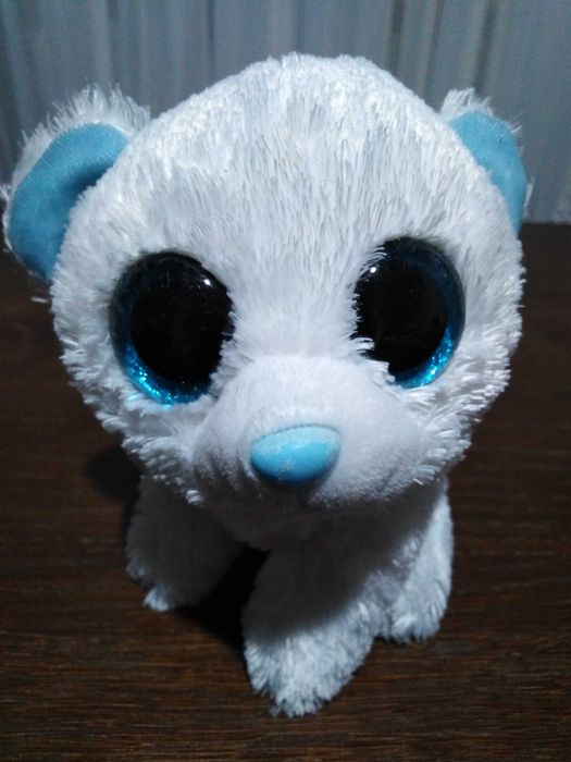 Biały miś pluszowy Smyk