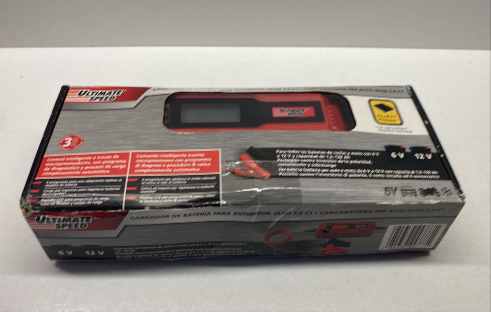 Carregador de Bateria para Carro ou Moto