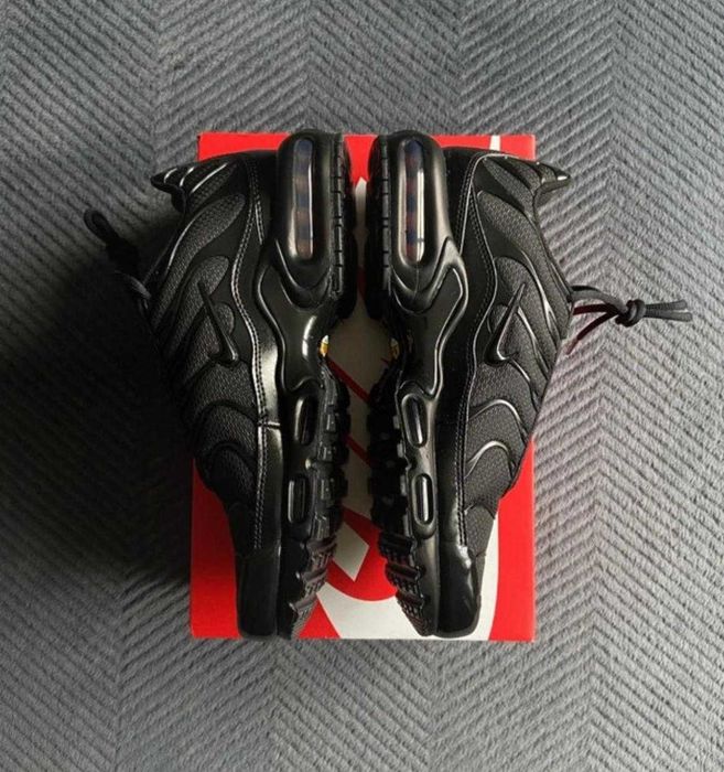 Buty Nike air max plus TN czarne meskie sneakersy
