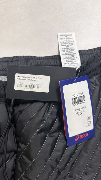 Оригінальні чоловічі штани Asics x Kiko Kostadinov розмір L