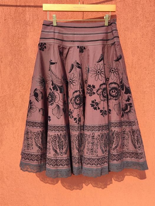 spódnica nowa  boho brązowa  rozm 40