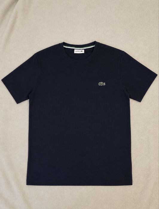 Lacoste t-shirt granatowy L