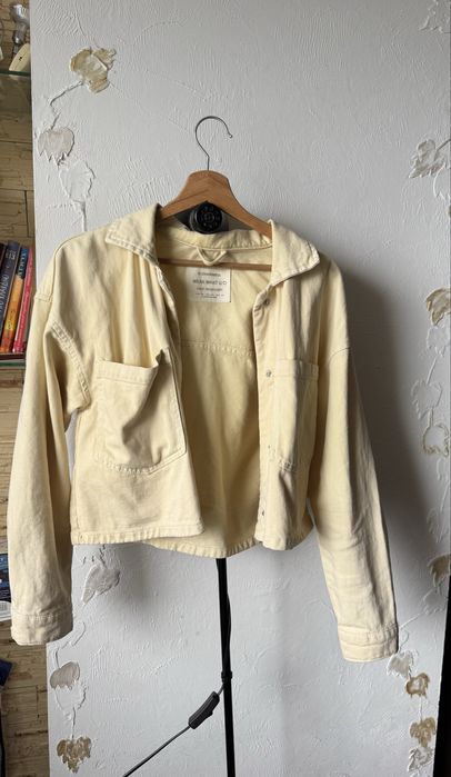 джинсовая куртка stradivarius