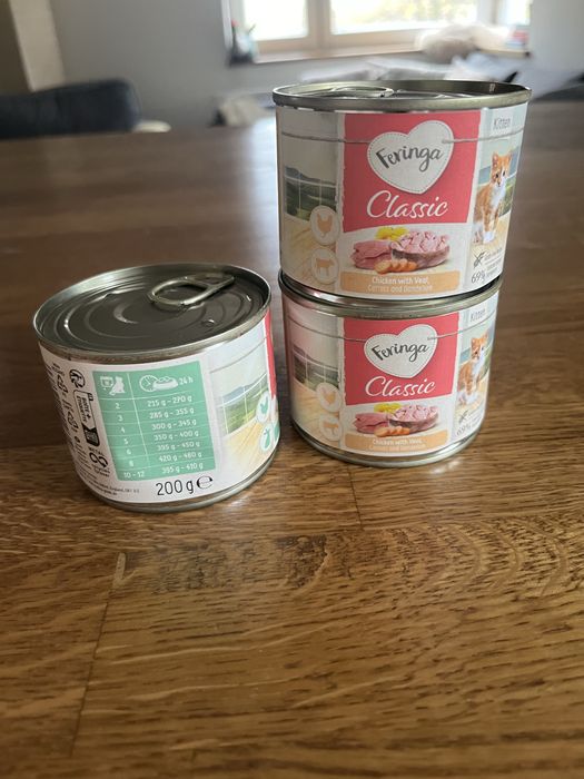 3 x Feringa Classic kitten - karma mokra dla kociąt