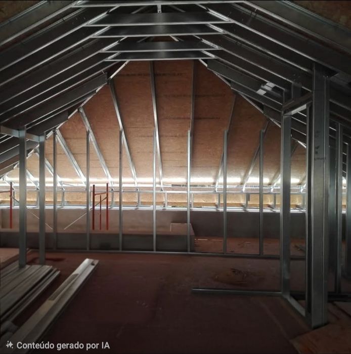 Substituição de coberturas em Light Steel Frame