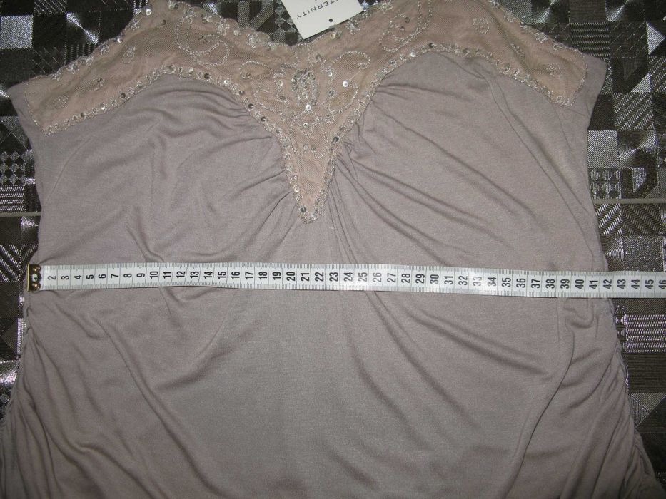 Нежная вискозная майка топ для беременных Dorothy Perkins UK14