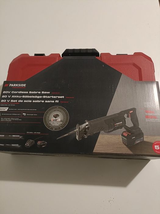 Piła szablasta PARKSIDE PERFORMANCE® Akumulatorowa piła szablasta 20 V, PSSAP 20-Li E5  !!!!!
