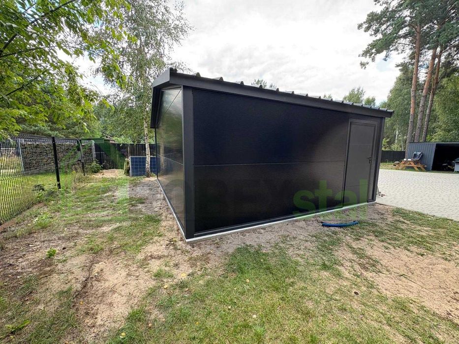 Garaż ocieplany z płyty warstwowej 6x5 PRODUCENT KAŻDY WYMIAR