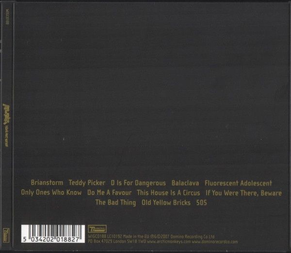 ARCTIC MONKEYS- Favourite Worst Nightmare