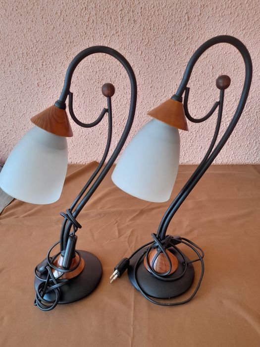 Conjunto de candeeiros para quarto