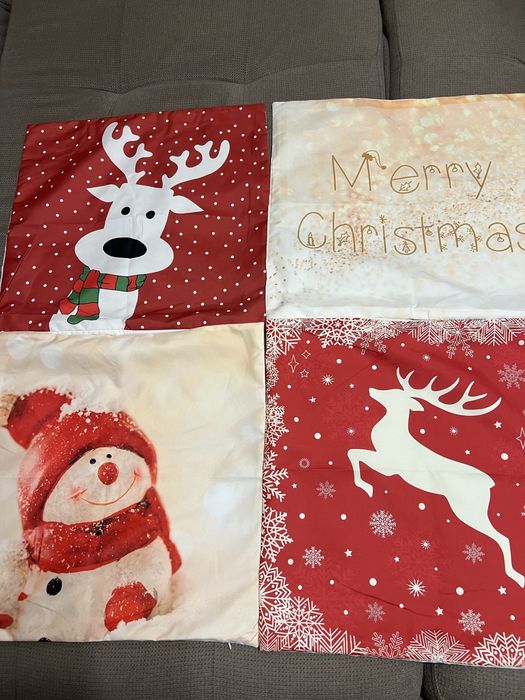 наволочки на подушки размер 44х44 см новогодние