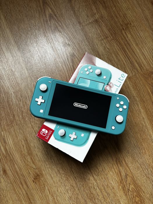Nintendo Switch Lite Turquesa - Como Nova (com caixa)