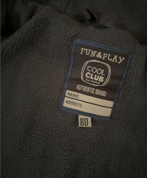 Зимовий комбинезон, зріст 80 см