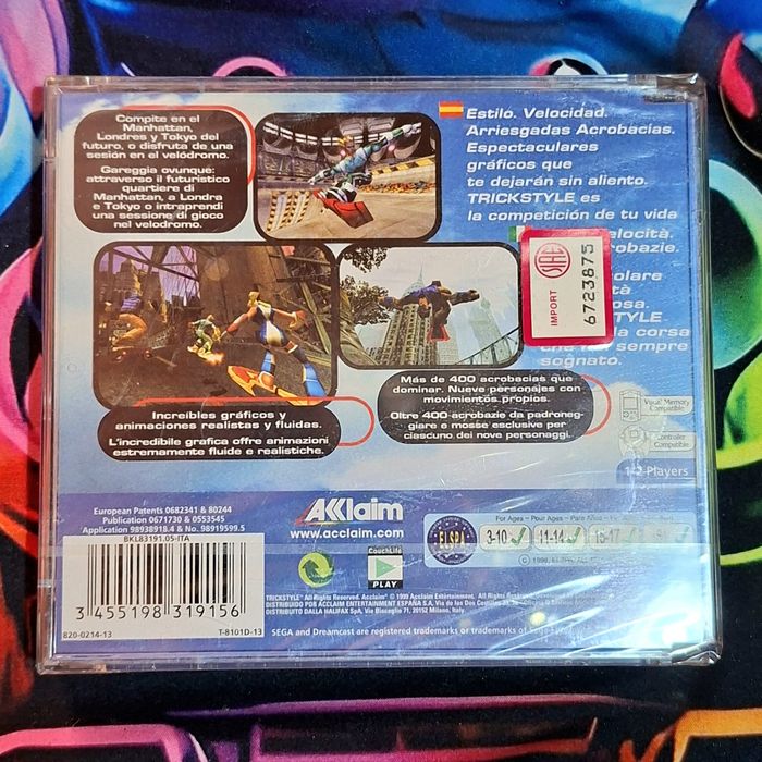 Trickstyle Sega Dreamcast Novo