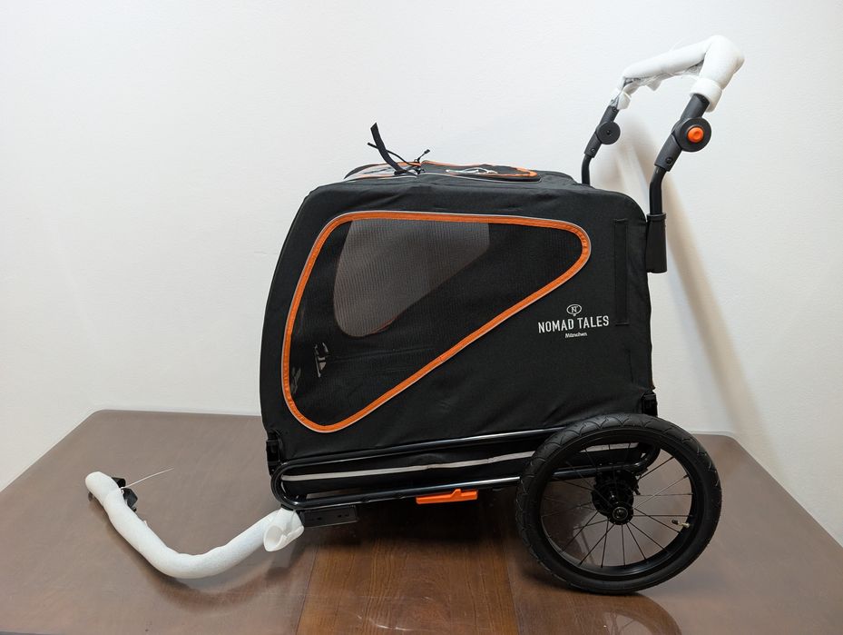 Nomad Tales Spirit Przyczepka Rowerowa Jogger 2w1 dla Psa do45kg DUŻAu