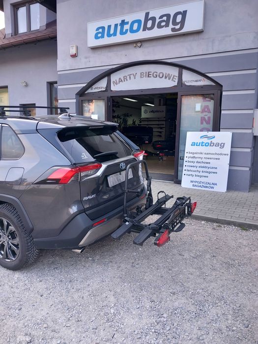 Bagażnik SPINDER LX2 LED lekka i uchylna platforma rowerowa na hak
