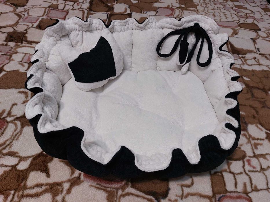 Лежанка для кота двостороння