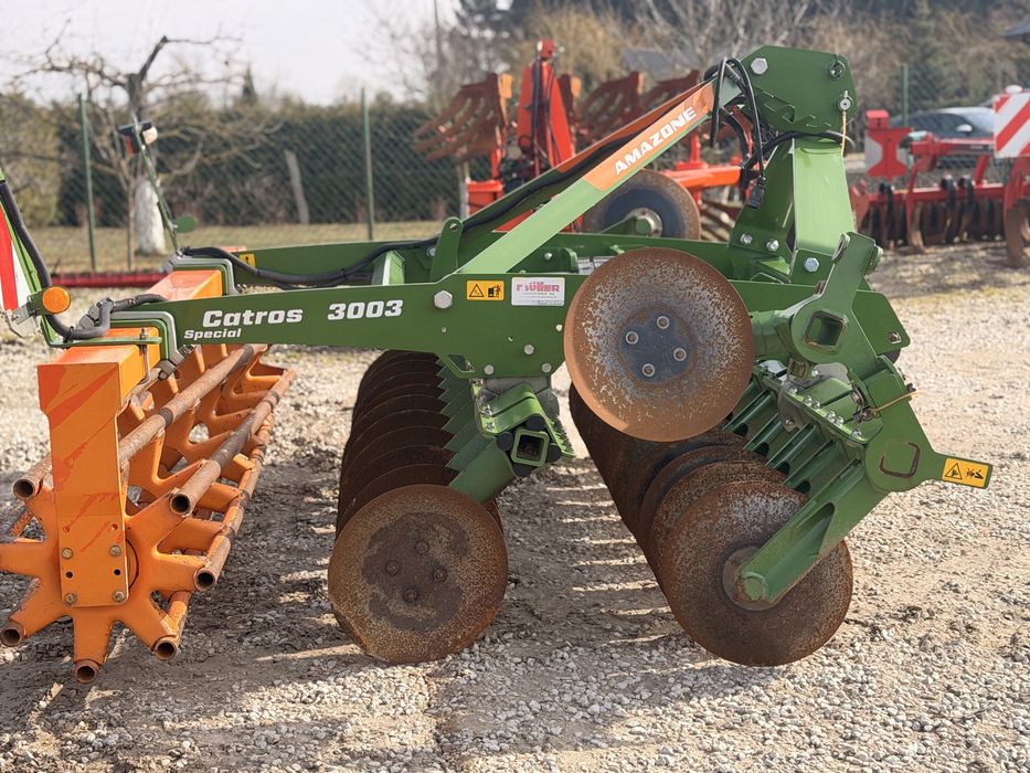 Brona talerzowa Amazone Catros 3003, jak nowa