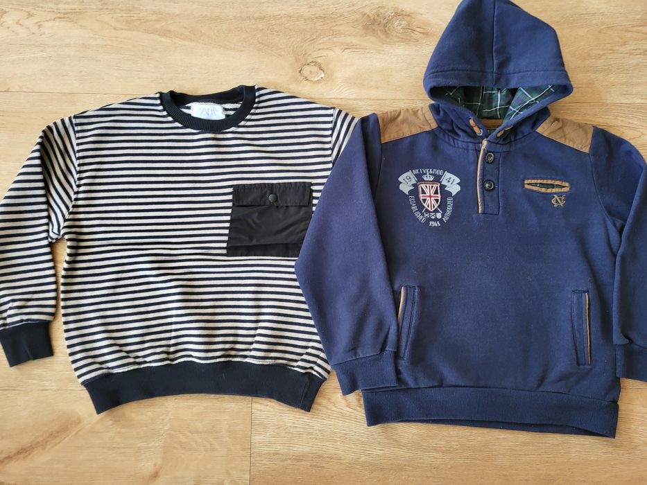 Paka 23 sztuki 140/152 spodnie szorty kurtka dresy bluza t-shirt zesta