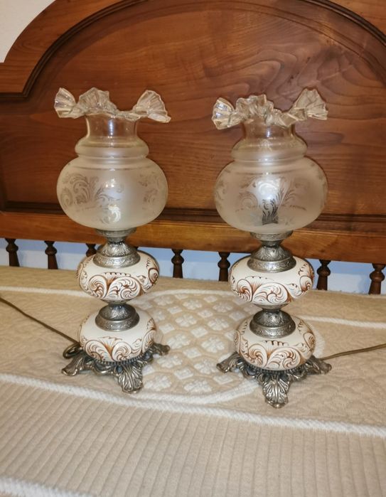 Conjunto de candeeiros