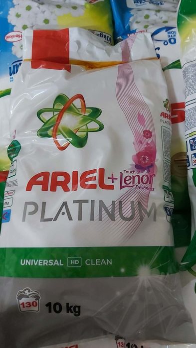 Ariel platinum z lenorem 10 kg