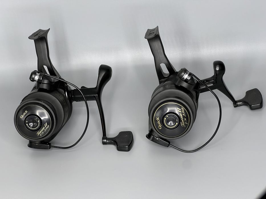 2 x Kołowrotek DAM Quick finessa II free spool - wolny bieg