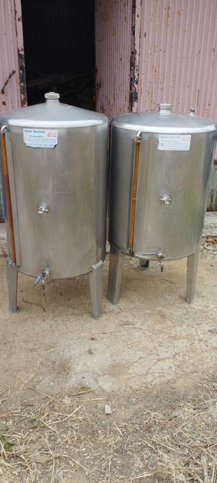 Cubas inox usadas 150 litros