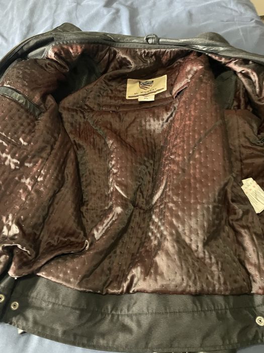 Blusao Casaco pele Motard XL