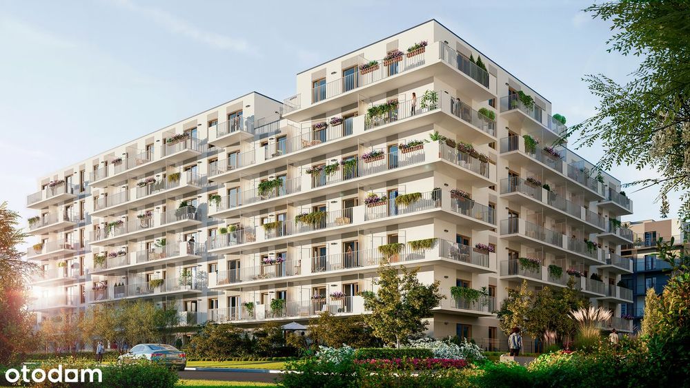 2-pokojowe mieszkanie 38m2 + balkon Bez Prowizji